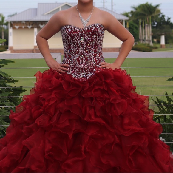 quince/sweet sixteen dress - Picture 2 of 2
